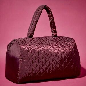 Quilted Burgundy Women's Bag